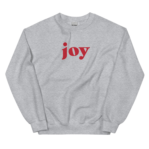 Joy Sweatshirt (Oatmeal & Grey)