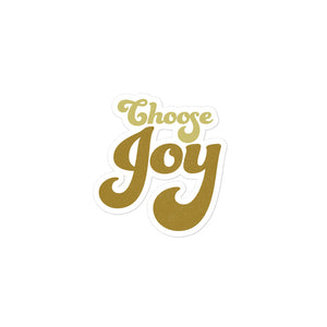 Choose Joy Bubble-free Sticker