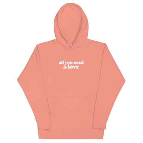 All You Need is Love Hoodie (Cotton Heritage)