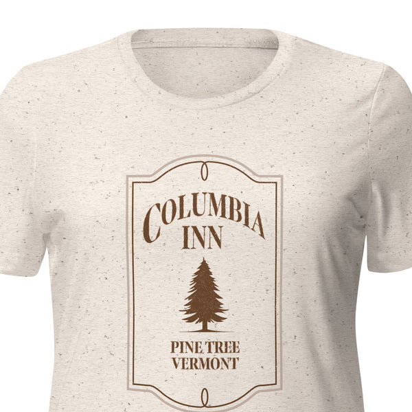 White Christmas Iconic Columbia Inn Tee